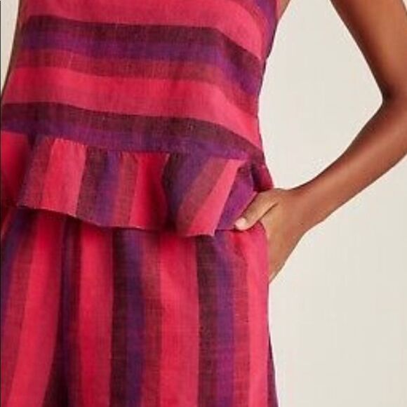 NWT Anthropologie Amelia ruffle romper size XS - Picture 2 of 8